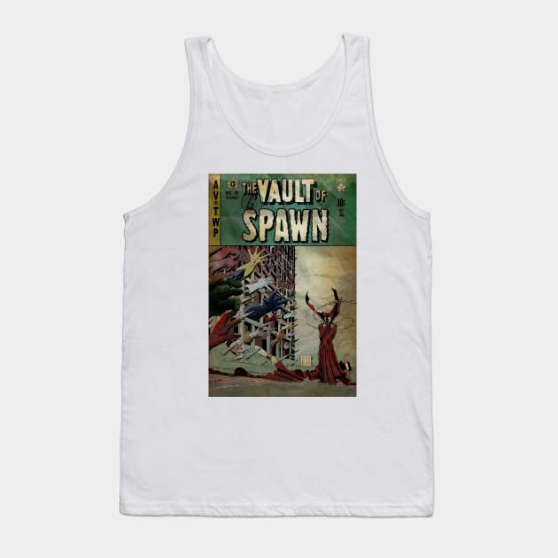 Dave Sim's The Vault of Spawn (distressed) Tank Top by Matt Dow's AMOC TeePublic Shop